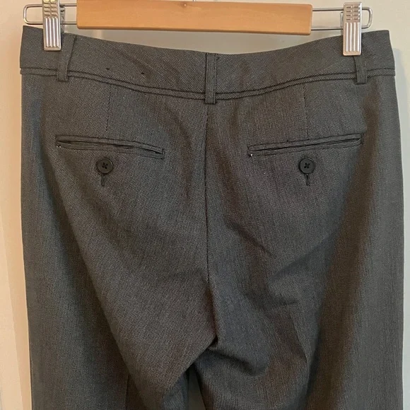 Express Editor Gray Flare Pants - Picture 9 of 9